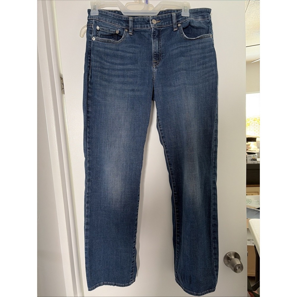 Lucky Brand Jeans Sweet Straight Blue Cotton Blend Denim Women's Sz. 4/27 Reg.